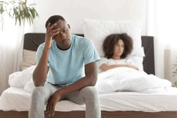 Man upset about ED symptoms Greenock 