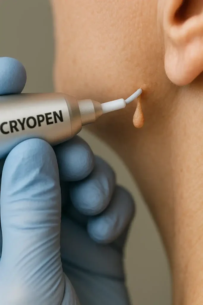 Cryopen for skin tags removal Greenock speak to our team today!