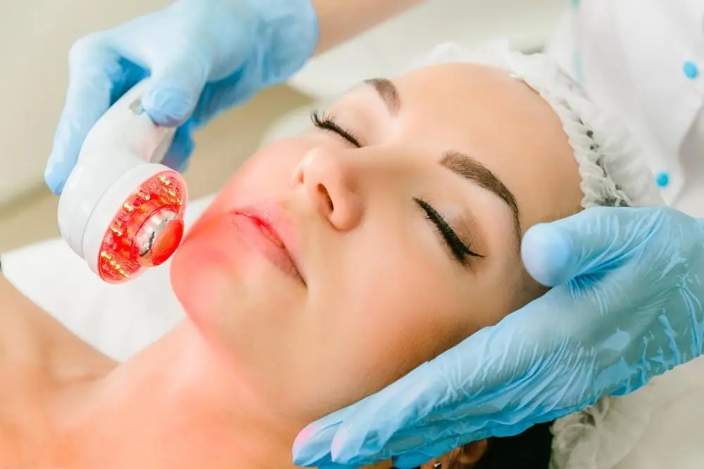 woman having non-surgical Morph8 treatment Greenock